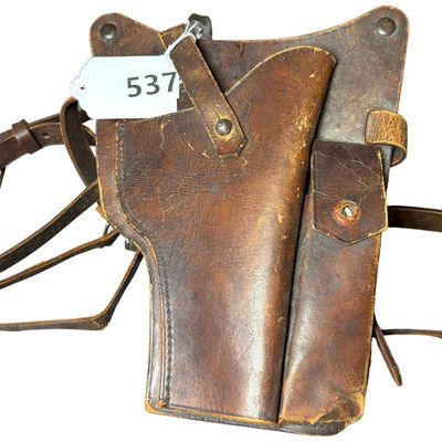 Sale Photo Thumbnail #508: Swiss Military Leather Shoulder Holster