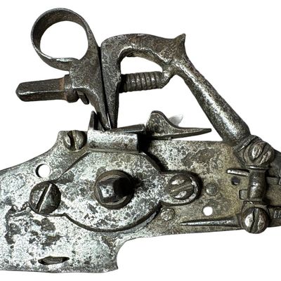 Sale Photo Thumbnail #172: Antique Wheellock Gun Lock, Probably German or Austrian, Circa 1600–1650