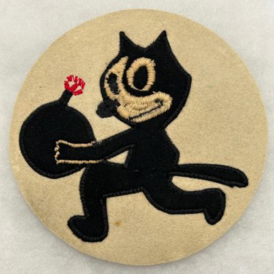 Sale Photo Thumbnail #468: WWII U.S. Navy VF-3 "Felix The Cat" Fighter Squadron Patch