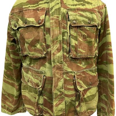 Sale Photo Thumbnail #601: French Military Lizard Camouflage Paratrooper Jacket Used by Israeli Forces in the 6 Day War