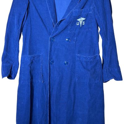 Sale Photo Thumbnail #577: US Army Medical Department Corduroy Hospital Robe Dated 1952