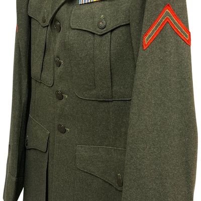 Sale Photo Thumbnail #294: WWII USMC 3rd Marine Amphibious Corps Uniform Jacket