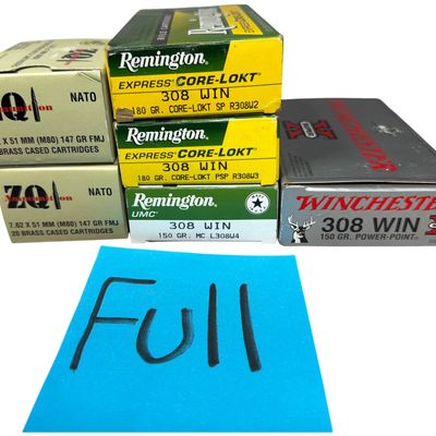 Sale Photo Thumbnail #131: 308 Winchester and 7.62x51mm NATO Centerfire Rifle Ammunition