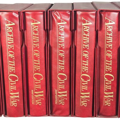 Sale Photo Thumbnail #208: A Set of Seven Volumes of Archive of the Civil War