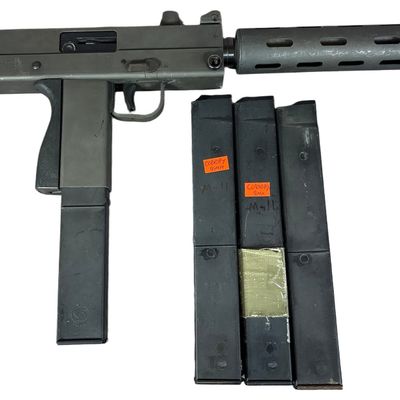 Sale Photo Thumbnail #15: * Preban Mac-11 S.W.D. Incorporated Cobray M-11/NINE Semi-Automatic Pistol 9mm with 11.5 Inch Barrel/Extension Assembly