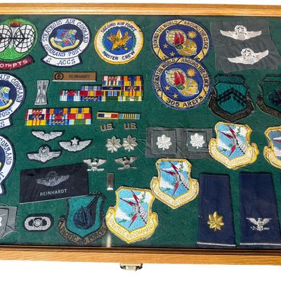 Sale Photo Thumbnail #616: Vietnam War & Cold War U.S. Air Force Colonel Strategic Air Command Grouping Insignia, Patches, etc