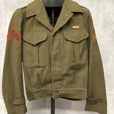 Sale Photo Thumbnail #308: WWII USMC 1st Marine Division Australian Service Jacket Dated 1944