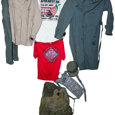 Sale Photo Thumbnail #741: Assortment of United States Military Uniforms and Field Equipment spanning Vietnam to Global War on Terror Eras