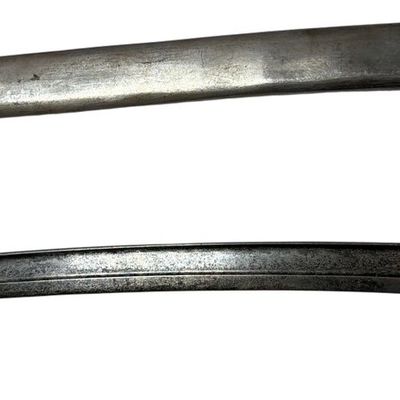 Sale Photo Thumbnail #216: French Model 1866 Chassepot Yataghan Sword Bayonet & Scabbard by W. K. C. Solingen Germany