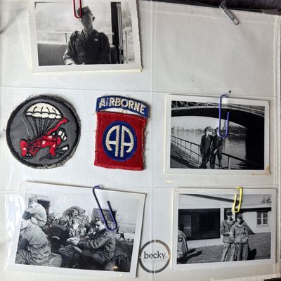 Sale Photo Thumbnail #575: WW2 - Post WWII 82nd Airborne Division - 508th Parachute Infantry Regiment Photograph, Soldier Art & Ephemera Related to Private Robert H. Fulford