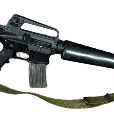 Sale Photo Thumbnail #66: * 1990s Olympic Arms P.C.R. Semi-Automatic Rifle 5.56mm with 21 Inch Barrel, Bayonet Lug