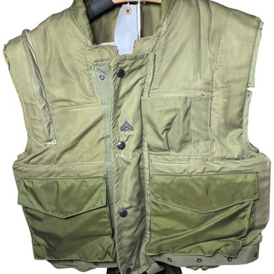 Sale Photo Thumbnail #545: Vietnam War U.S. Marine Corps M-1955 Fragmentation Protective Body Armor Vest Dated 1971