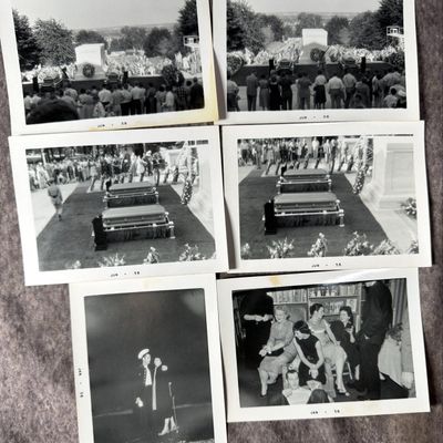 Sale Photo Thumbnail #537: A Collection of Vintage Silver Gelatin Prints Documenting the 1958 Arlington Unknown Soldier Internment