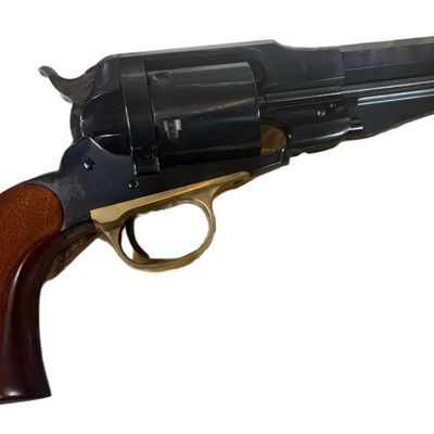 Sale Photo Thumbnail #75: * A. Uberti S.p.A. Model 1858 New Model Navy Single Action Revolver .38 Special with 5.5 Inch Barrel