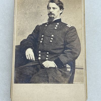 Sale Photo Thumbnail #184: Civil War CDV Union General Winfield Scott Hancock by E. & H.T. Anthony