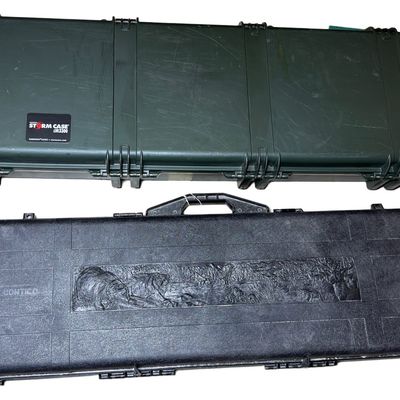 Sale Photo Thumbnail #168: Two Hard Sided Gun Cases Including a Hardigg Storm Case iM3300 and a Contico Rifle Case