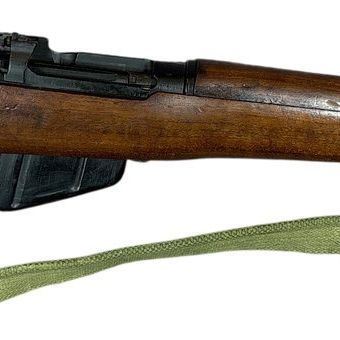 Sale Photo Thumbnail #55: ** British No. 5 Mk I Lee-Enfield Jungle Carbine dated 1945 BSA Shirley