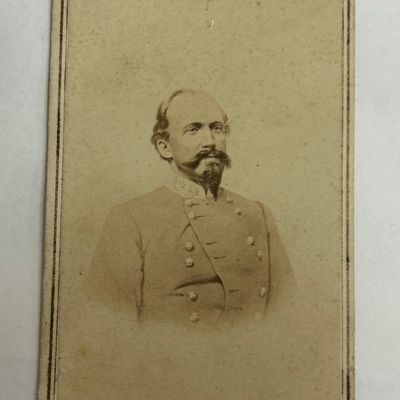 Sale Photo Thumbnail #190: Civil War CDV Confederate General John Hunt Morgan