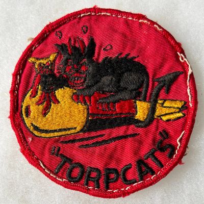 Sale Photo Thumbnail #459: WWII U.S. Navy VT-5 Torpedo Squadron Patch