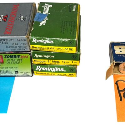 Sale Photo Thumbnail #127: An Assortment of 12 Gauge Shotgun Ammunition including Hornady, Remington, and Winchester