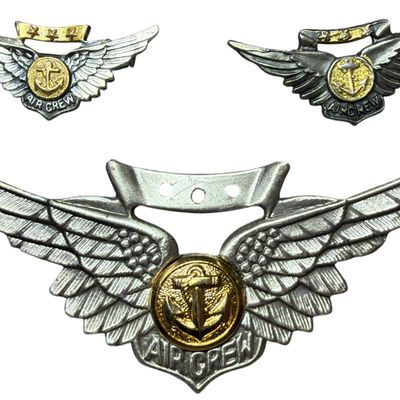 Sale Photo Thumbnail #301: WWII - Post WW2 US Navy and Marine Corps Combat Aircrew Insignia
