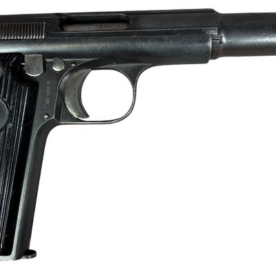Sale Photo Thumbnail #45: ** Esperanza y Unceta Modelo 1921 Semi-Automatic Pistol 9mm Largo with 6 Inch Barrel