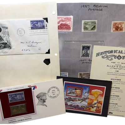 Sale Photo Thumbnail #401: US and International General George S. Patton Jr. Philatelic Collection