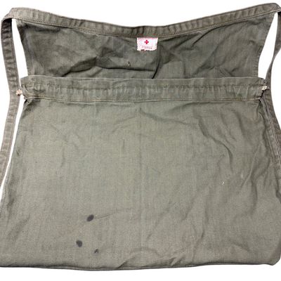 Sale Photo Thumbnail #409: WWII Era American Red Cross HBT Personal Effects Bag