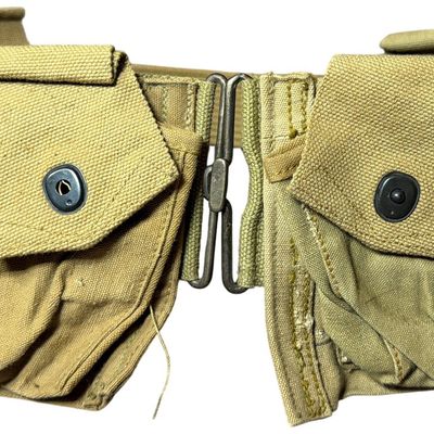 Sale Photo Thumbnail #362: U.S. Army M1918 Browning Automatic Rifle BAR 2nd Assistant Gunner Ammunition Belt