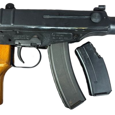 Sale Photo Thumbnail #17: * Czech Small Arms SA vz. 61 Semi-Automatic Pistol 7.65mm Browning with 4.5 Inch Barrel