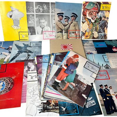 Sale Photo Thumbnail #720: A Collection of United States Air Force Academy Talon Magazines and The Japanese Navy in World War II Hardcover Book