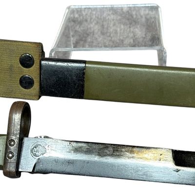 Sale Photo Thumbnail #581: Spanish CETME Mode L Bayonet and Scabbard