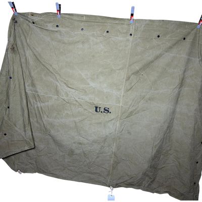 Sale Photo Thumbnail #402: World War II US Army M1938 Shelter Half Made by the Colorado Tent & Awning Co. 1941