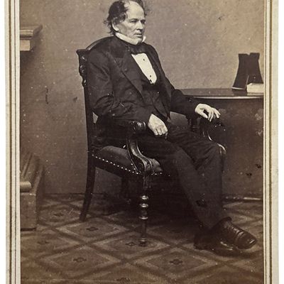 Sale Photo Thumbnail #194: Civil War CDV Photograph Matthew Fontaine Maury Confederate States Navy by Brady and Anthony