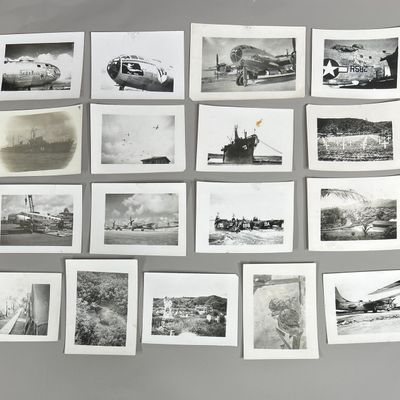 Sale Photo Thumbnail #372: World War II U.S. AAF & Navy Photo lot inc, Enola Gay Guam 1944-1945