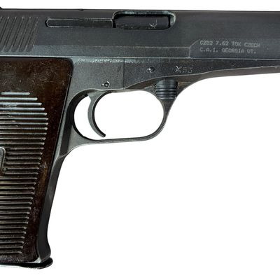 Sale Photo Thumbnail #44: ** Czechoslovakia CZ-52 Semi-Automatic Pistol 7.62 Tokarev with 4.5 Inch Barrel 1953