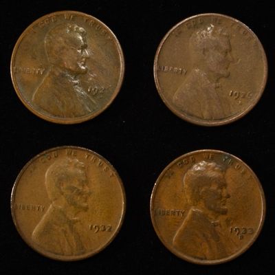 Sale Photo Thumbnail #154: 8 NICE EARLY SEMIKEY WHEAT CENTS