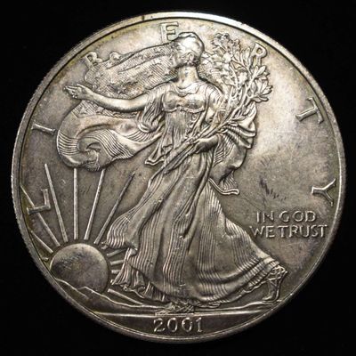 Sale Photo Thumbnail #111: 2001 AMERICAN SILVER EAGLE