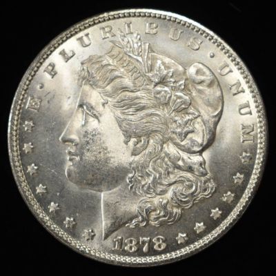 Sale Photo Thumbnail #185: 1878 7/8TF MORGAN DOLLAR GEM BU