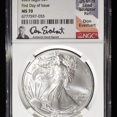 Sale Photo Thumbnail #258: 2023 AMERICAN SILVER EAGLE NGC MS70