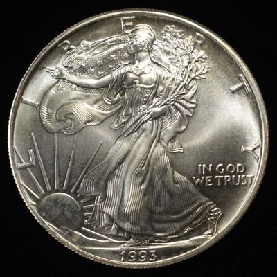 Sale Photo Thumbnail #106: 1993 AMERICAN SILVER EAGLE