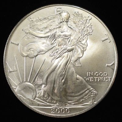 Sale Photo Thumbnail #110: 2000 AMERICAN SILVER EAGLE