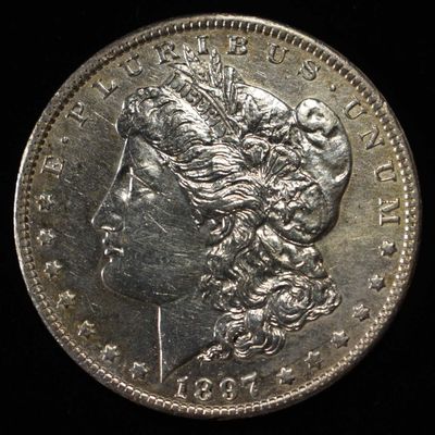 Sale Photo Thumbnail #228: 1897-O MORGAN DOLLAR AU/BU