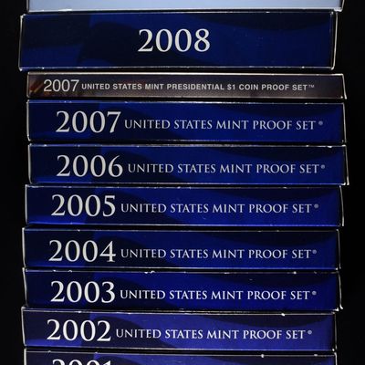 Sale Photo Thumbnail #295: 2000-2009 PROOF SETS