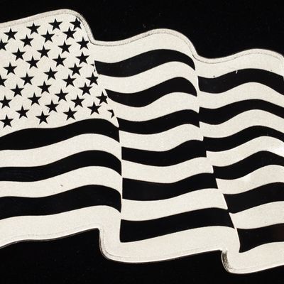 Sale Photo Thumbnail #397: SUNSHINE MINTING WAVING FLAG 1 OZ .999 SILVER
