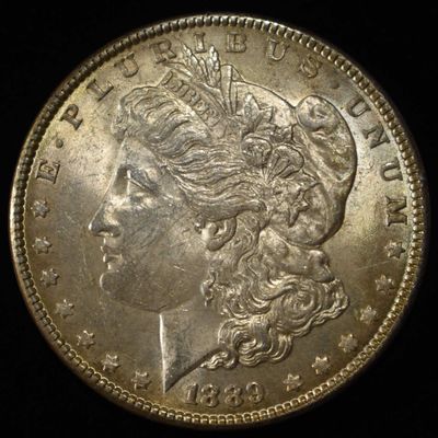 Sale Photo Thumbnail #370: 1889 MORGAN DOLLAR BU