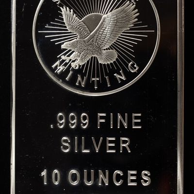 Sale Photo Thumbnail #417: SUNSHINE MINTING 10 OZ .999 SILVER BAR
