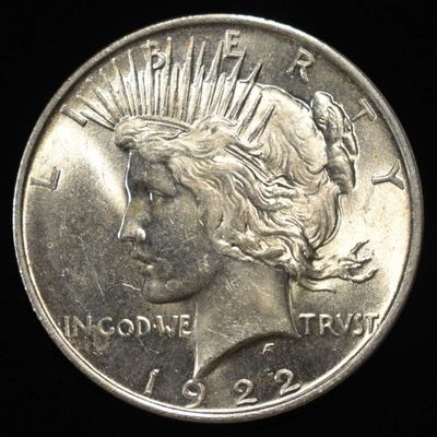 Sale Photo Thumbnail #90: 1922 PEACE DOLLAR BU
