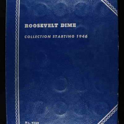 Sale Photo Thumbnail #333: ROOSEVELT DIME ALBUM
