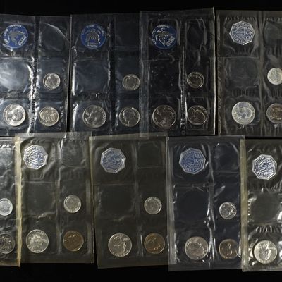 Sale Photo Thumbnail #264: (11) PARTIAL PROOF SETS